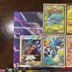 Pokemon 100+ Card Mixed Language Bulk Lot AR-SR-RR-V-EX-C/UC Cards - Wholesale - Image 3