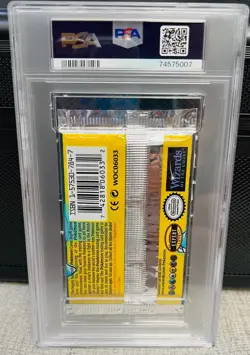 1999 WOTC Pokemon TCG Base Set NEW Booster Pack (Blastoise Art) Gem Mint PSA 8 - Image 4