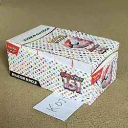 Pokemon 151 Booster Bundle Display Case UNSEALED + Acrylic Display - Brand New - Image 4