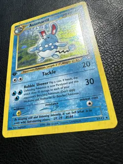 Azumarill - 2/111 Neo Genesis Holo 1st Edition Rare Vintage Pokemon TCG NM/LP - Image 4