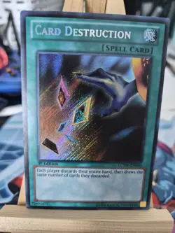 Yu-Gi-Oh! Card Destruction LCYW-EN060 Secret Rare 1st Edition (LP) - Image 1