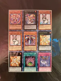 Yu-Gi-Oh Uncut Sheet Photon Shockwave PHSW Secret Rare 1st Edition 3x3 - Image 2