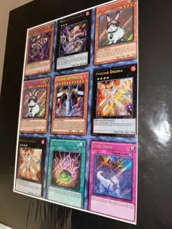 Yu-Gi-Oh Uncut Sheet Photon Shockwave PHSW Secret Rare 1st Edition 3x3 - Image 3