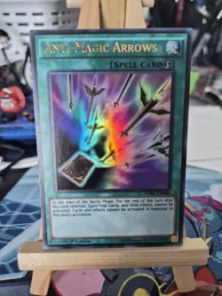 Yu-Gi-Oh! Anti-Magic Arrows DPBC-EN004 Battle City 1st Edition Ultra Rare NM - Image 1
