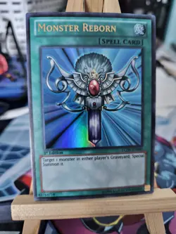 Monster Reborn - LCJW-EN060 - Ultra Rare - 1st Edition Yugioh - Image 1