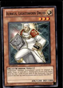Yu-Gi-Oh Aurkus, Lightsworn Druid Realm of Light RYMP-EN105 1st Edition - Image 1
