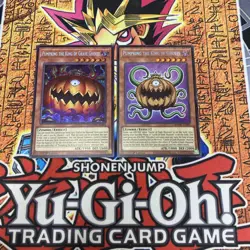 Pumpking the King of Grave Ghosts MZMU-EN001 + MZMU-EN061 SECRET NM BOTH - Image 1