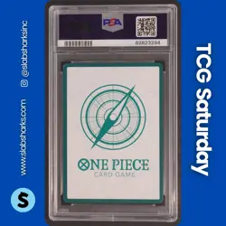 2022 ONE PIECE OP01 ROMANE DAWN ALTERNATE ART DON!! CARD PSA 10 - Image 2