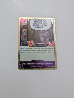 One Piece - Luffy is the Man Who Will Be..(079 Foil) - Legacy of The Master NM/M - Image 1