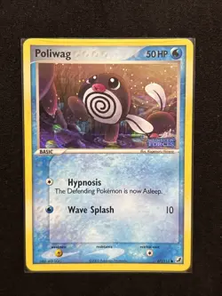 Pokemon Card - Poliwag Unseen Forces 67/115 Reverse Holo Stamped MP - Image 1