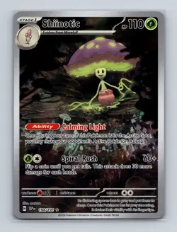 Shiinotic 194 2024 Pokemon Surging Sparks Illustration Rare Card NM+ - Image 1