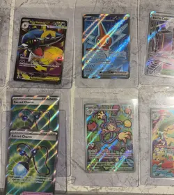 Pokemon Hyper Rare And Full Art Lot Phantasmal Flames 11 Cards - Image 3