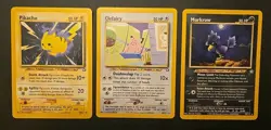 Pokemon Neo Genesis Lot ~24 Cards (2000) Fantastic Condition Pikachu Common UC R - Image 2