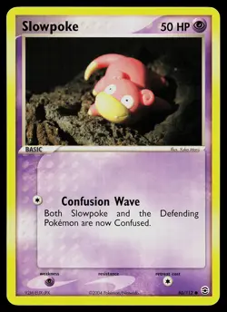 Pokemon Card - Slowpoke FireRed & LeafGreen 80/112 Common - Image 1