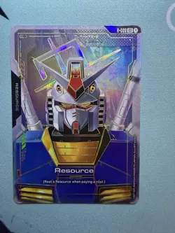 Gundam RX-78-2 Resource R-002 C++ - Gundam Card Game Newtype Rising NM - Image 1