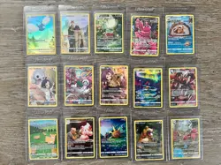 Pokemon TCG Card Lot #6 - 15 Card Lot - Gallery Card Lot - Multiple Sets - Image 1