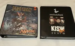 Magic The Gathering Huge Playing Card Lot 2 Binder Lot - Image 1