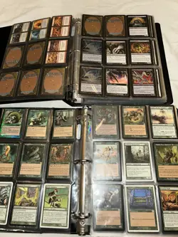 Magic The Gathering Huge Playing Card Lot 2 Binder Lot - Image 3