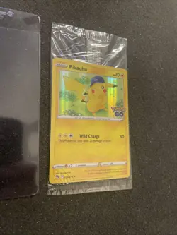 Pokemon/Pokemon GO Prerelease Pikachu Holo Foil Promo Card #028/078 Sealed - Image 3