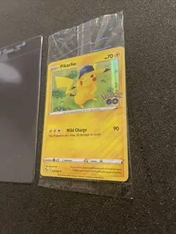 Pokemon/Pokemon GO Prerelease Pikachu Holo Foil Promo Card #028/078 Sealed - Image 4