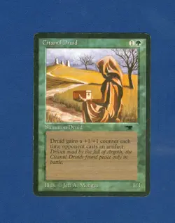 CITANUL DRUID uncommon 1994 ANTIQUITIES Magic the Gathering - Image 2