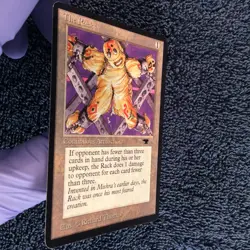 THE RACK uncommon 1994 ANTIQUITIES Magic the Gathering Unplayed - Image 5