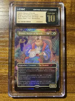 MTG✨JETMIR, NEXUS OF REVELS Flip FOIL✨SLD Raining Cats & Dogs CGC 10 PRISTINE - Image 2