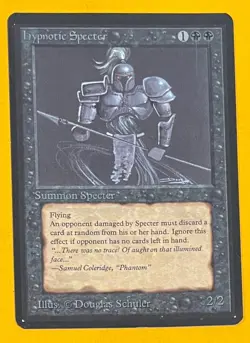 MTG HYPNOTIC SPECTER Beta (OldManMTG 008-562) - Image 1
