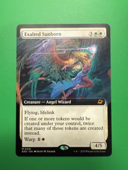 Exalted Sunborn Extended Art Edge of Eternities MTG 0318 EOE - Image 1