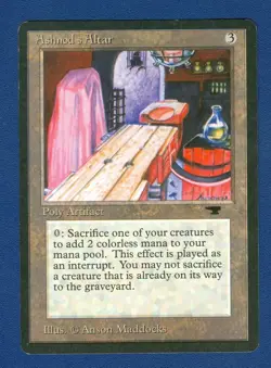ASHNOD'S ALTAR uncommon 1994 ANTIQUITIES Magic the Gathering Unplayed - Image 1