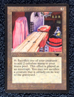 ASHNOD'S ALTAR uncommon 1994 ANTIQUITIES Magic the Gathering Unplayed - Image 3