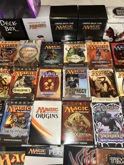 Magic The Gathering Huge Playing Deck/ Deck Box Lot Random Not Searched - Image 4