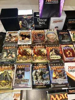 Magic The Gathering Huge Playing Deck/ Deck Box Lot Random Not Searched - Image 5