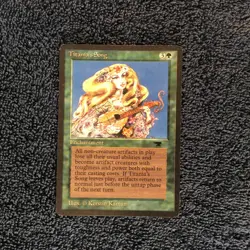 TITANIA'S SONG uncommon 1994 ANTIQUITIES Magic the Gathering Unplayed - Image 3