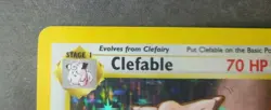 Rare, Holographic Pokemon Jungle Set Clefable 1/64 (Unlimited, English) - Image 3