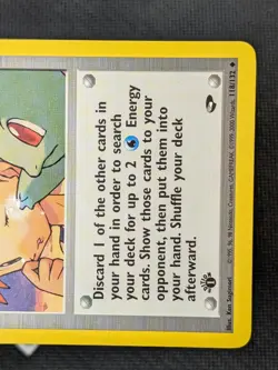 Misty's Tears 118/132 - Gym Challenge 1st Edition Pokemon TCG NM - Image 5