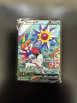 2022 Pokemon TCG Starmie v TG13/TG30 Swsh10 Astral Radiance Trainer Gallery - Image 1