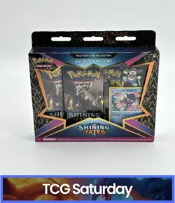 POKEMON SHINING FATES GALARIAN MR. RIME MAD PARTY PIN COLLECTION SEALED BOX - Image 1