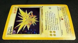 Zapdos 15/62 Holo Rare Fossil Unlimited Vintage 1999 Pokemon TCG LP/M - Image 3