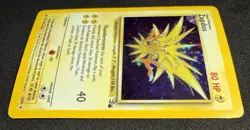 Zapdos 15/62 Holo Rare Fossil Unlimited Vintage 1999 Pokemon TCG LP/M - Image 4