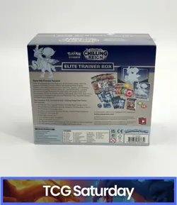 POKEMON SWORD & SHIELD CHILLING REIGN SEALED ELITE TRAINER BOX ETB - Image 2