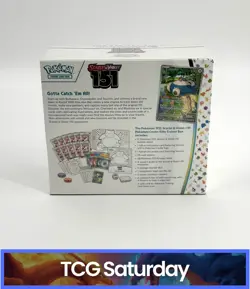 POKEMON SCARLET & VIOLET 151 POKEMON CENTER SEALED ELITE TRAINER BOX ETB - Image 2