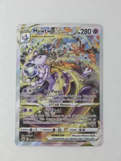 2023 Pokemon Crown Zenith: Galarian Gallery Mewtwo VSTAR GG44/GG70 - Image 1