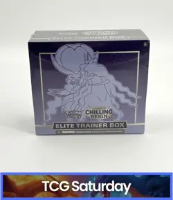 POKEMON SWORD & SHIELD CHILLING REIGN SEALED ELITE TRAINER BOX ETB - Image 1