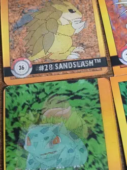 Artbox Series Pokemon Stickers 1999 Vintage Lot Of 39 - Image 2