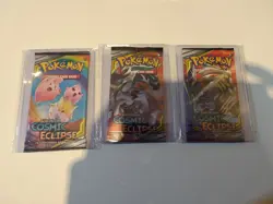 🌑Cosmic Eclipse Booster Pack 3x NEW English Factory Sealed Pokemon 2019 - Image 1