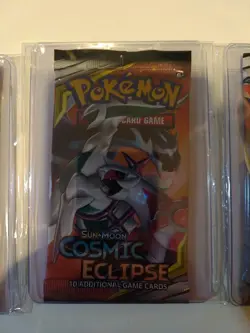 🌑Cosmic Eclipse Booster Pack 3x NEW English Factory Sealed Pokemon 2019 - Image 3