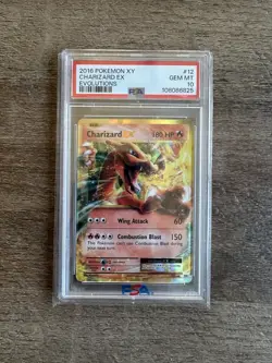 Pokemon Charizard EX 12/108 Evolutions Holo Ultra Rare PSA 10 - Image 1
