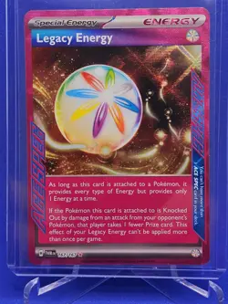 Pokemon TCG Legacy Energy Scarlet & Violet-Twilight Masquerade 167/167 Holo Ace - Image 1