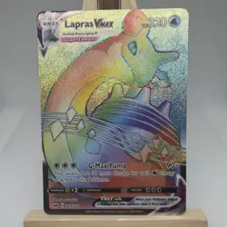 Lapras VMAX 203/202 NM Secret Rare Full Art SWSH: Base Set Pokemon TCG - Image 1